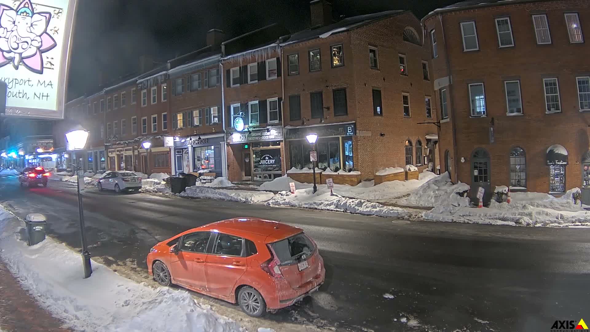 Newburyport, State Street South View Live Cam - Newburyport, Essex, Massachusetts, USA