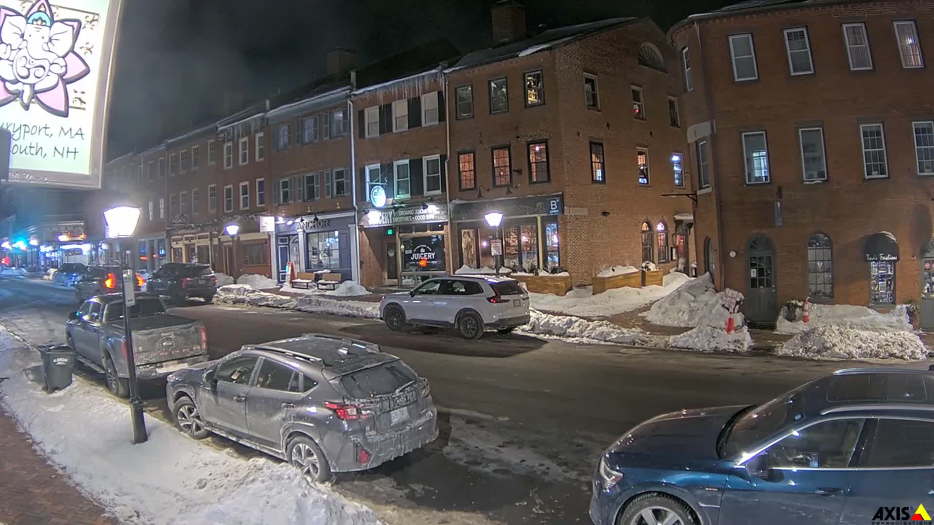 Newburyport, State Street South View Live Cam - Newburyport, Essex, Massachusetts, USA
