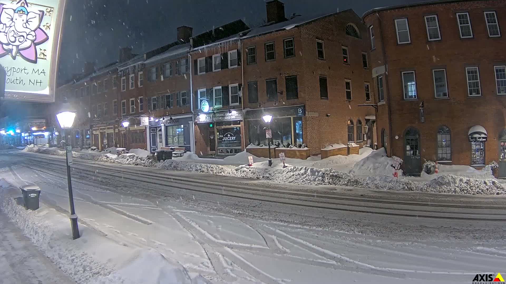 Newburyport, State Street South View Live Cam - Newburyport, Essex, Massachusetts, USA