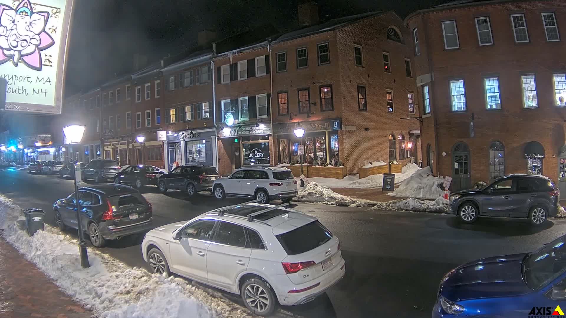 Newburyport, State Street South View Live Cam - Newburyport, Essex, Massachusetts, USA