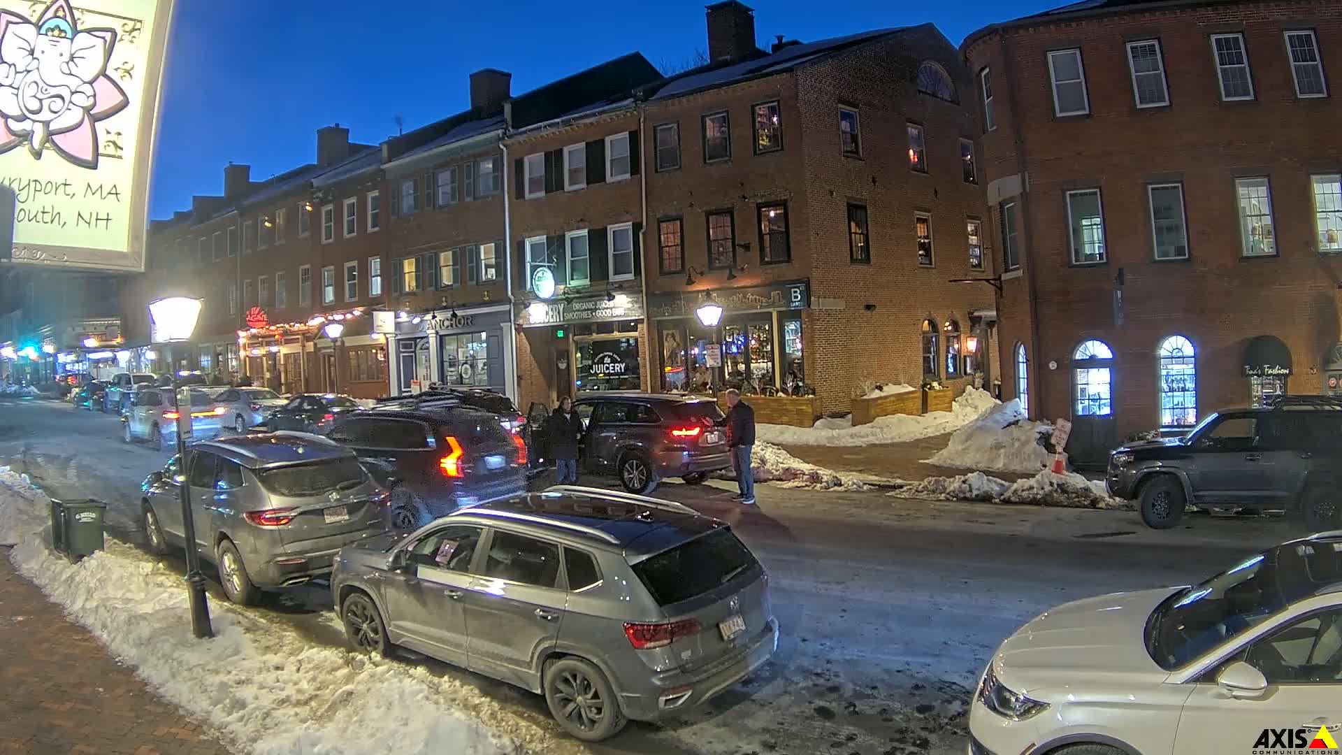 Newburyport, State Street South View Live Cam - Newburyport, Essex, Massachusetts, USA