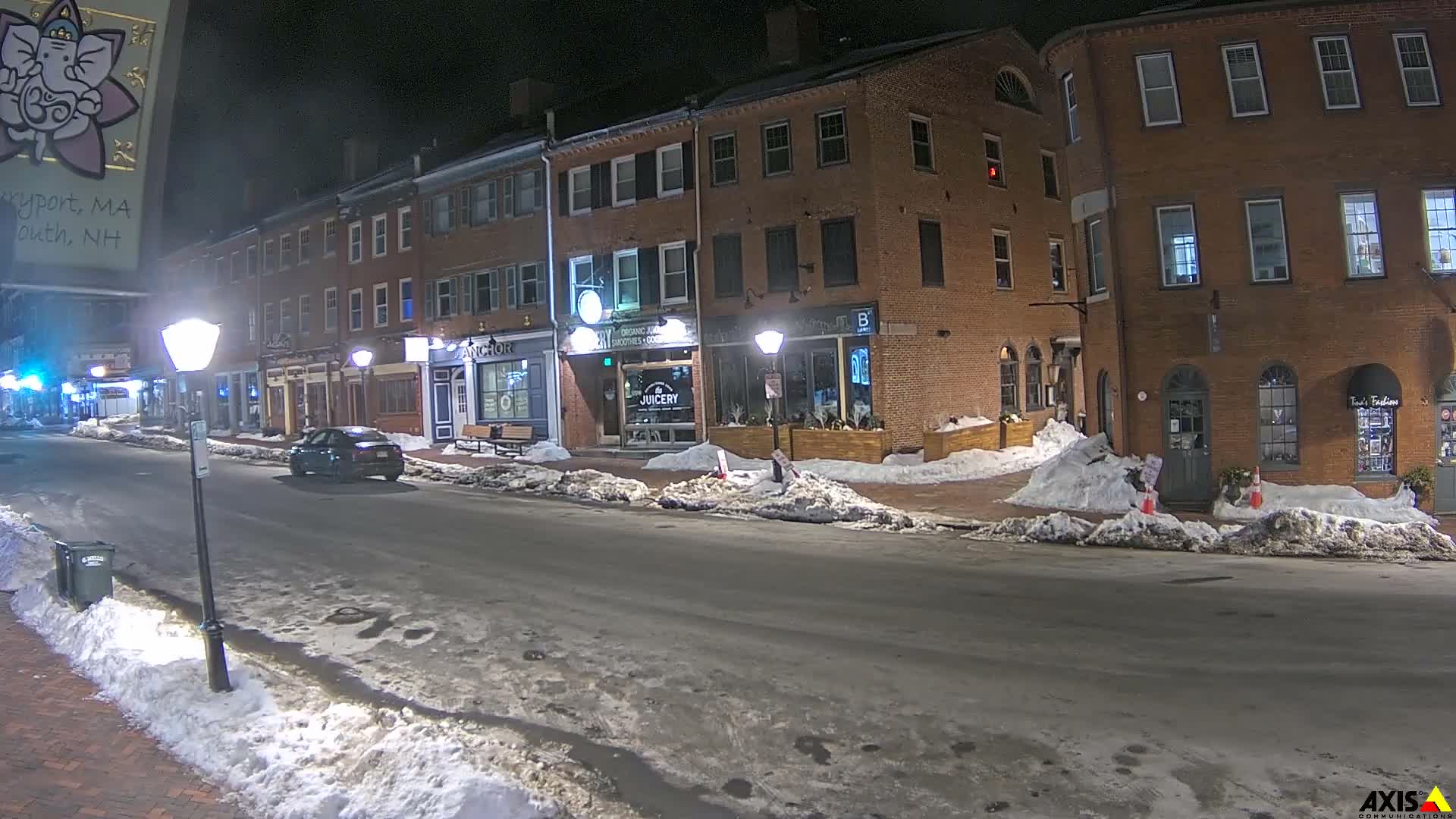 Newburyport, State Street South View Live Cam - Newburyport, Essex, Massachusetts, USA