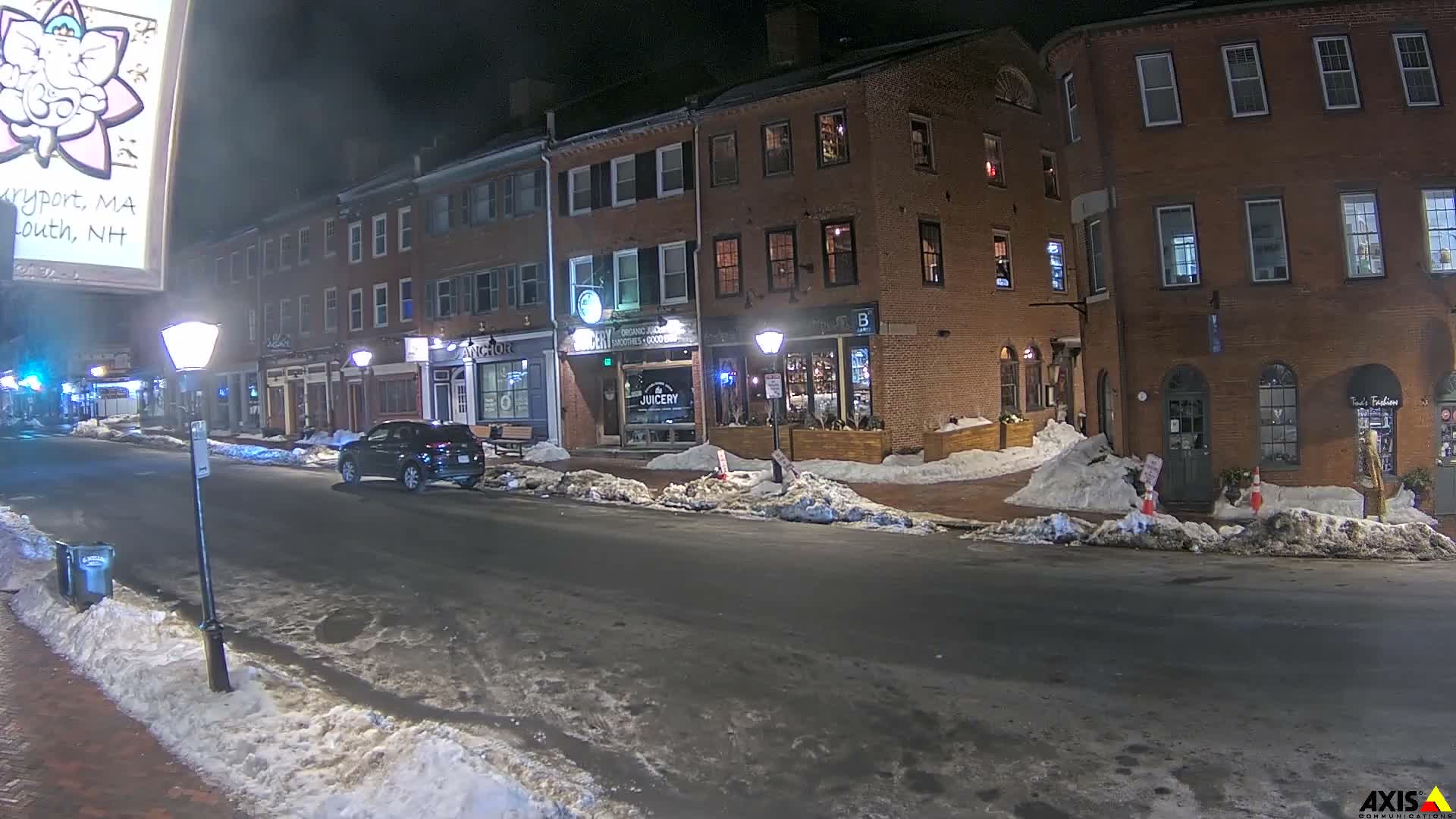 Newburyport, State Street South View Live Cam - Newburyport, Essex, Massachusetts, USA