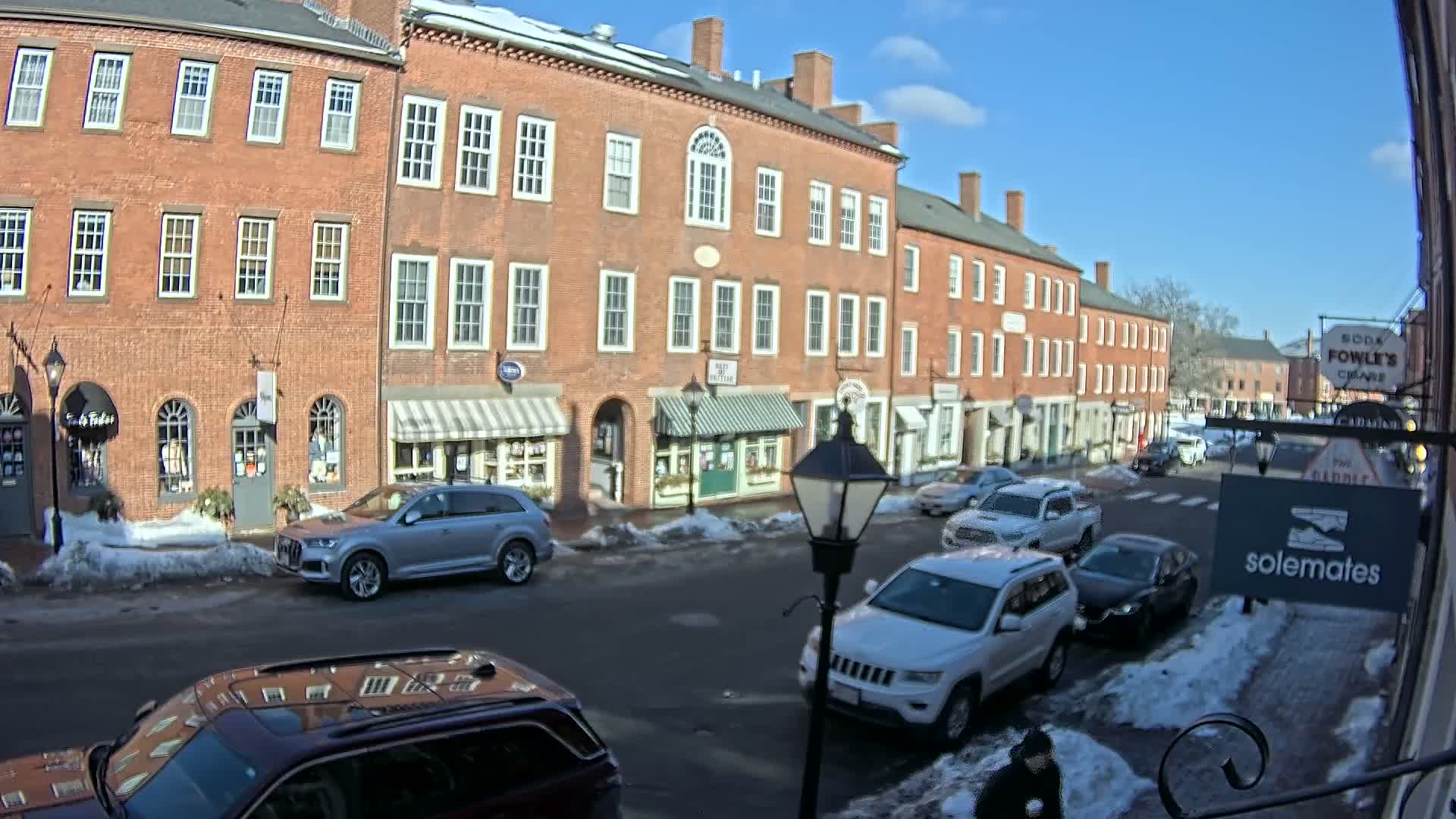 Newburyport, State Street South View Live Cam - Newburyport, Essex, Massachusetts, USA