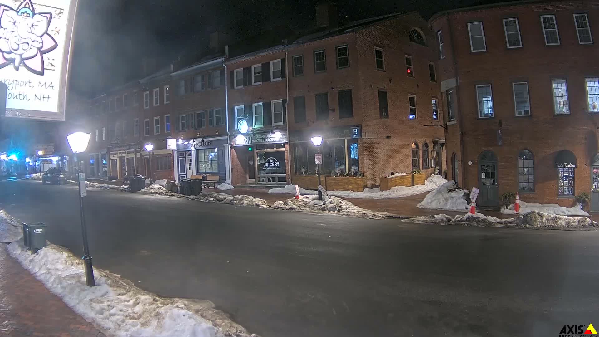 Newburyport, State Street South View Live Cam - Newburyport, Essex, Massachusetts, USA
