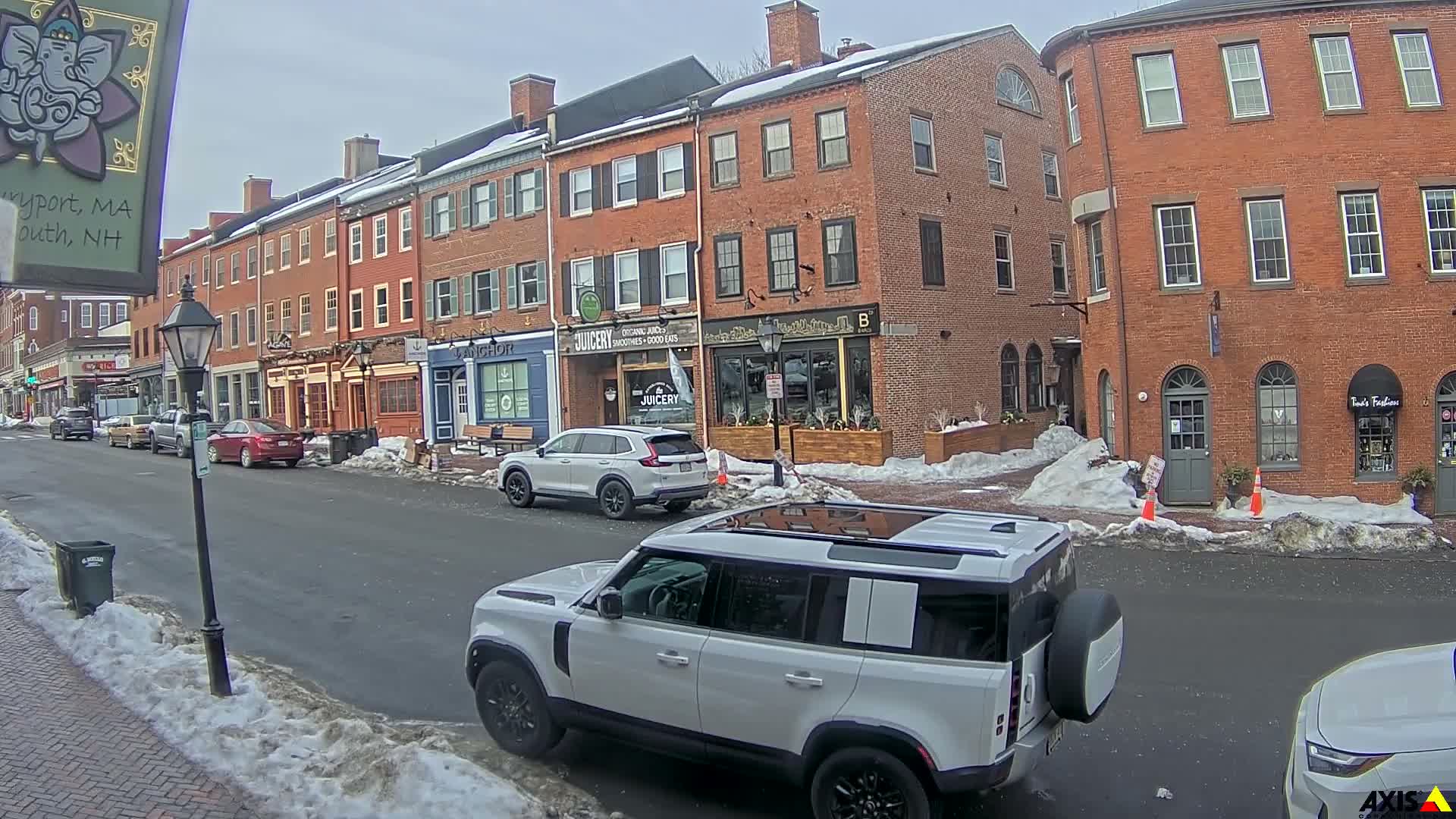 Newburyport, State Street South View Live Cam - Newburyport, Essex, Massachusetts, USA