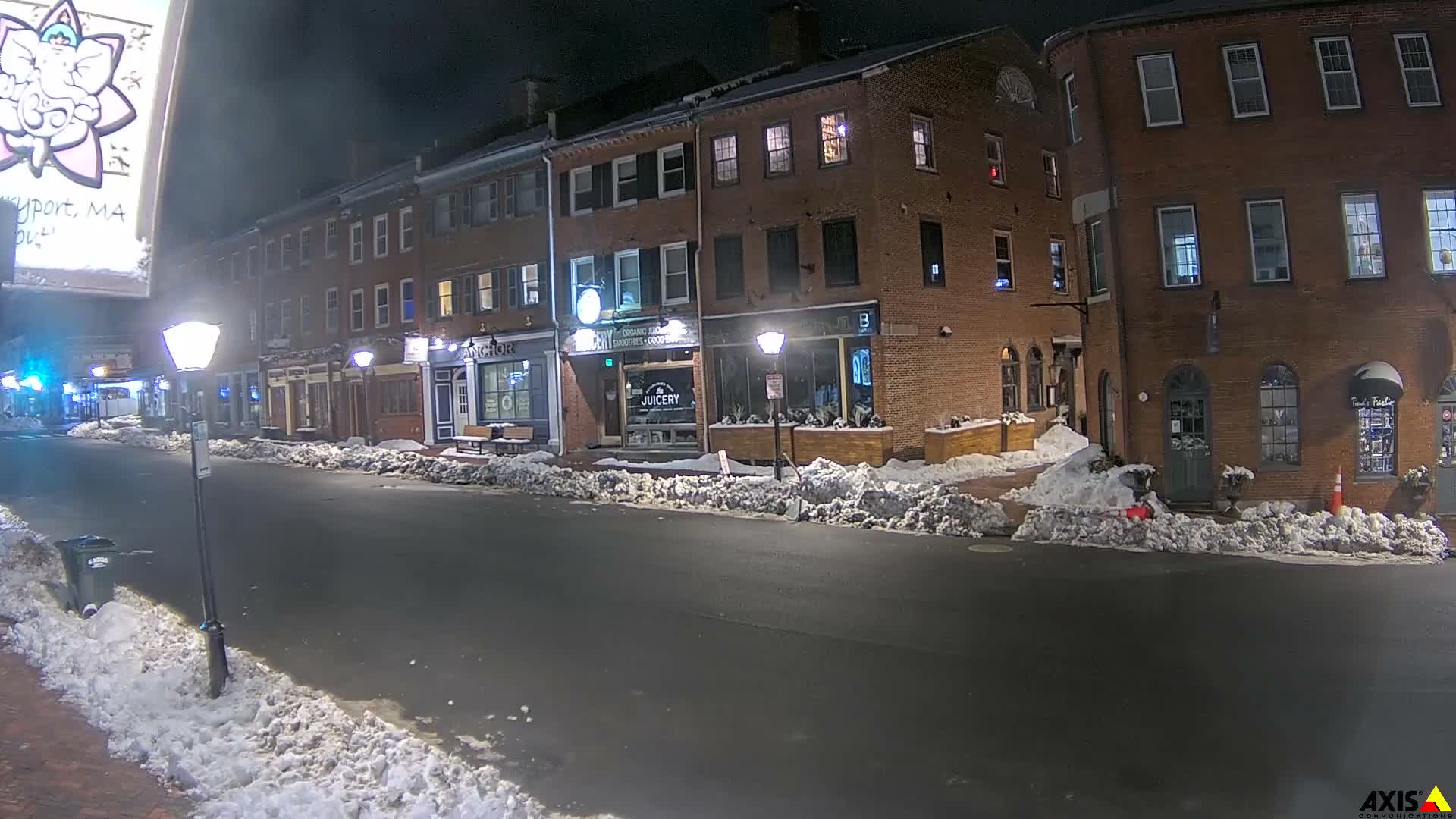 Newburyport, State Street South View Live Cam - Newburyport, Essex, Massachusetts, USA