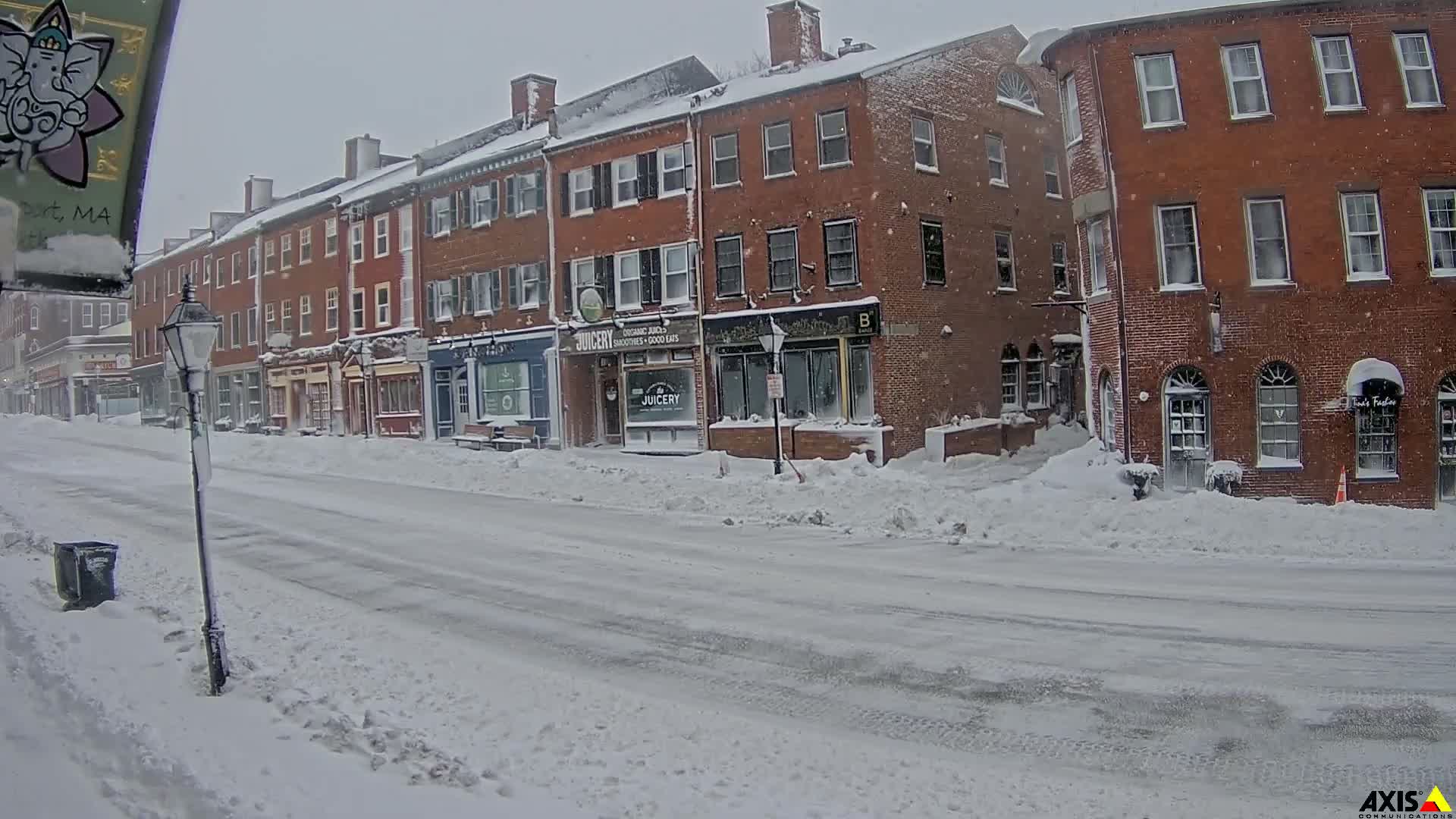 Newburyport, State Street South View Live Cam - Newburyport, Essex, Massachusetts, USA