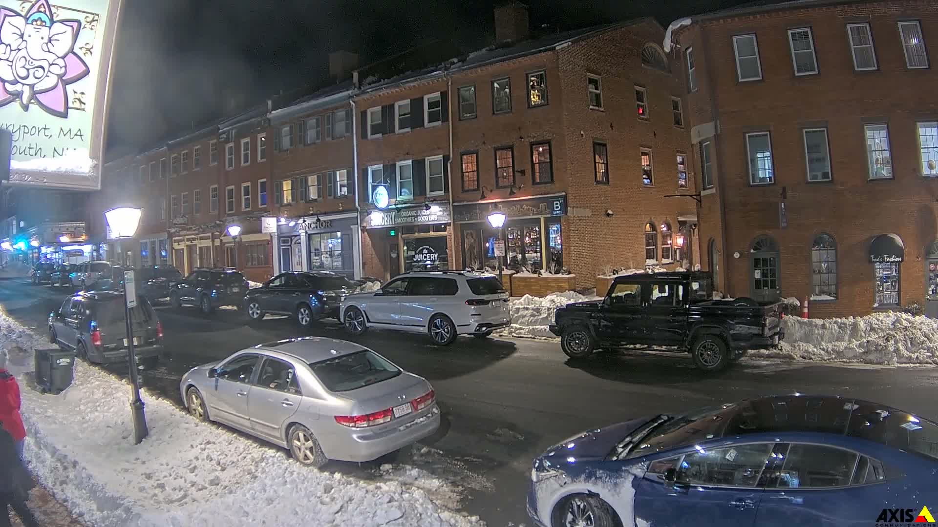 Newburyport, State Street South View Live Cam - Newburyport, Essex, Massachusetts, USA