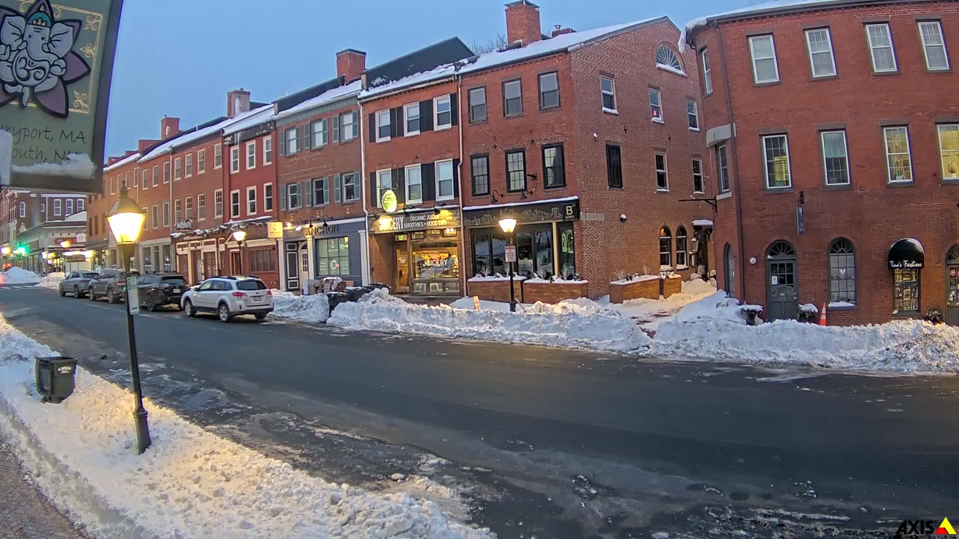 Newburyport, State Street South View Live Cam - Newburyport, Essex, Massachusetts, USA