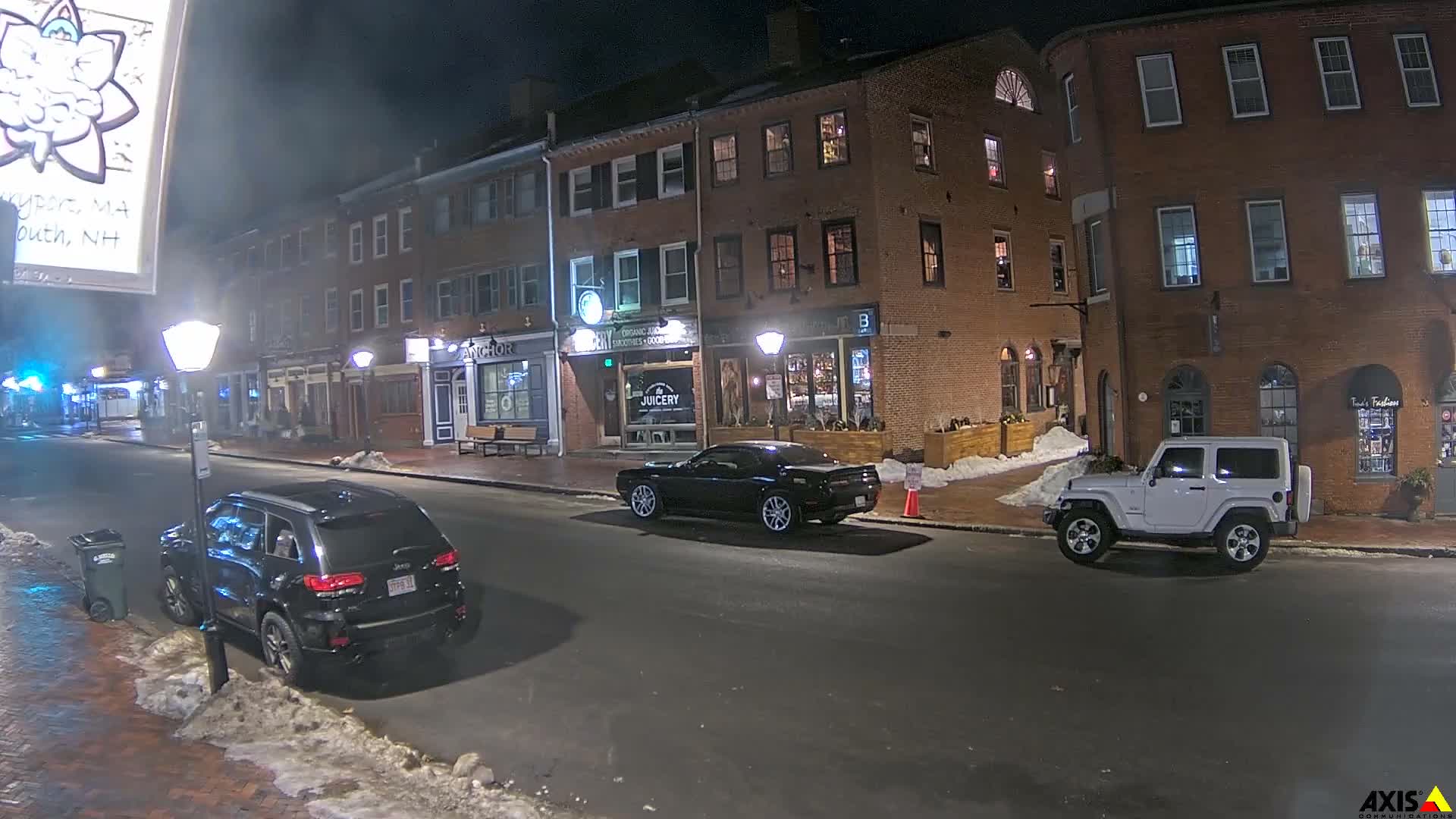 Newburyport, State Street South View Live Cam - Newburyport, Essex, Massachusetts, USA