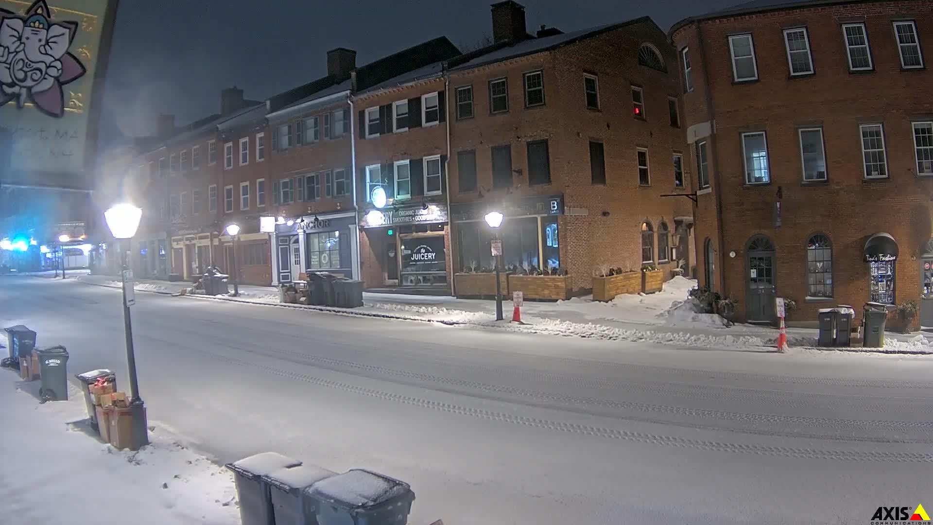 Newburyport, State Street South View Live Cam - Newburyport, Essex, Massachusetts, USA