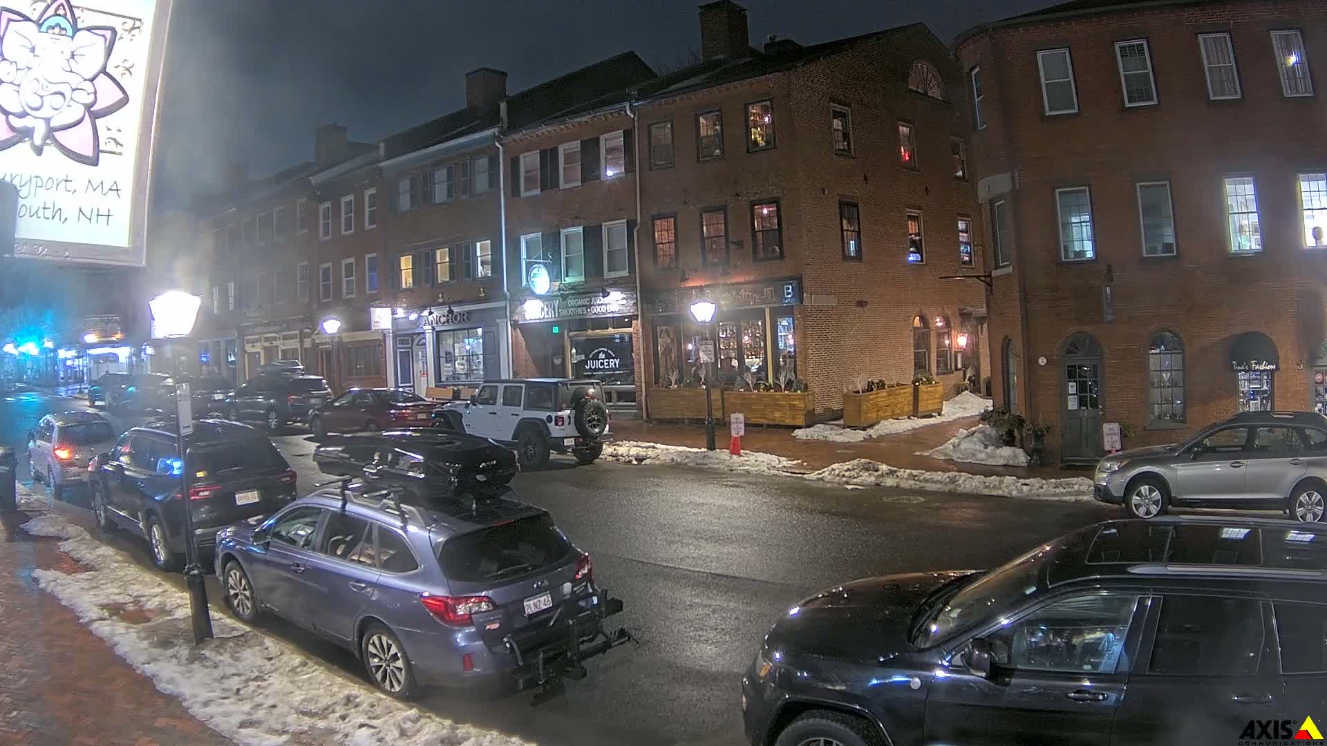 Newburyport, State Street South View Live Cam - Newburyport, Essex, Massachusetts, USA