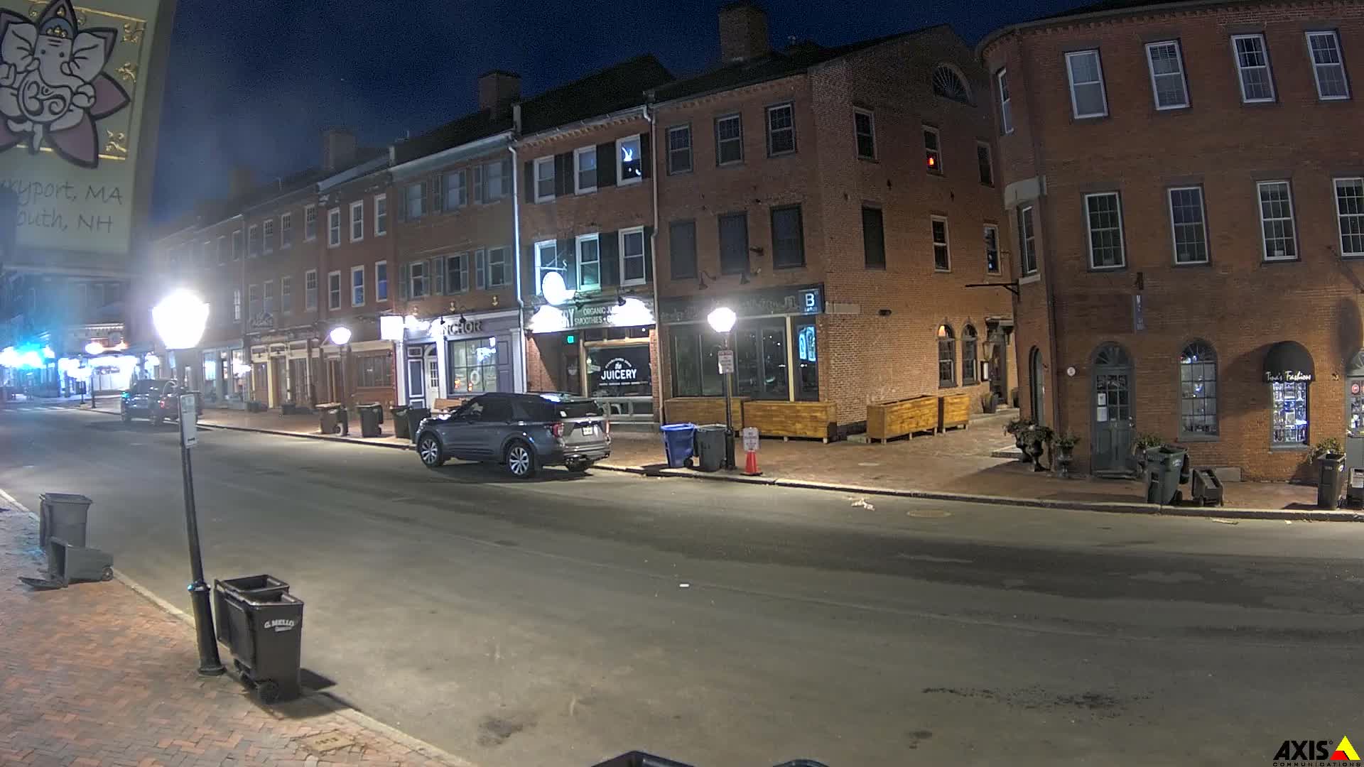 Newburyport, State Street South View Live Cam - Newburyport, Essex, Massachusetts, USA
