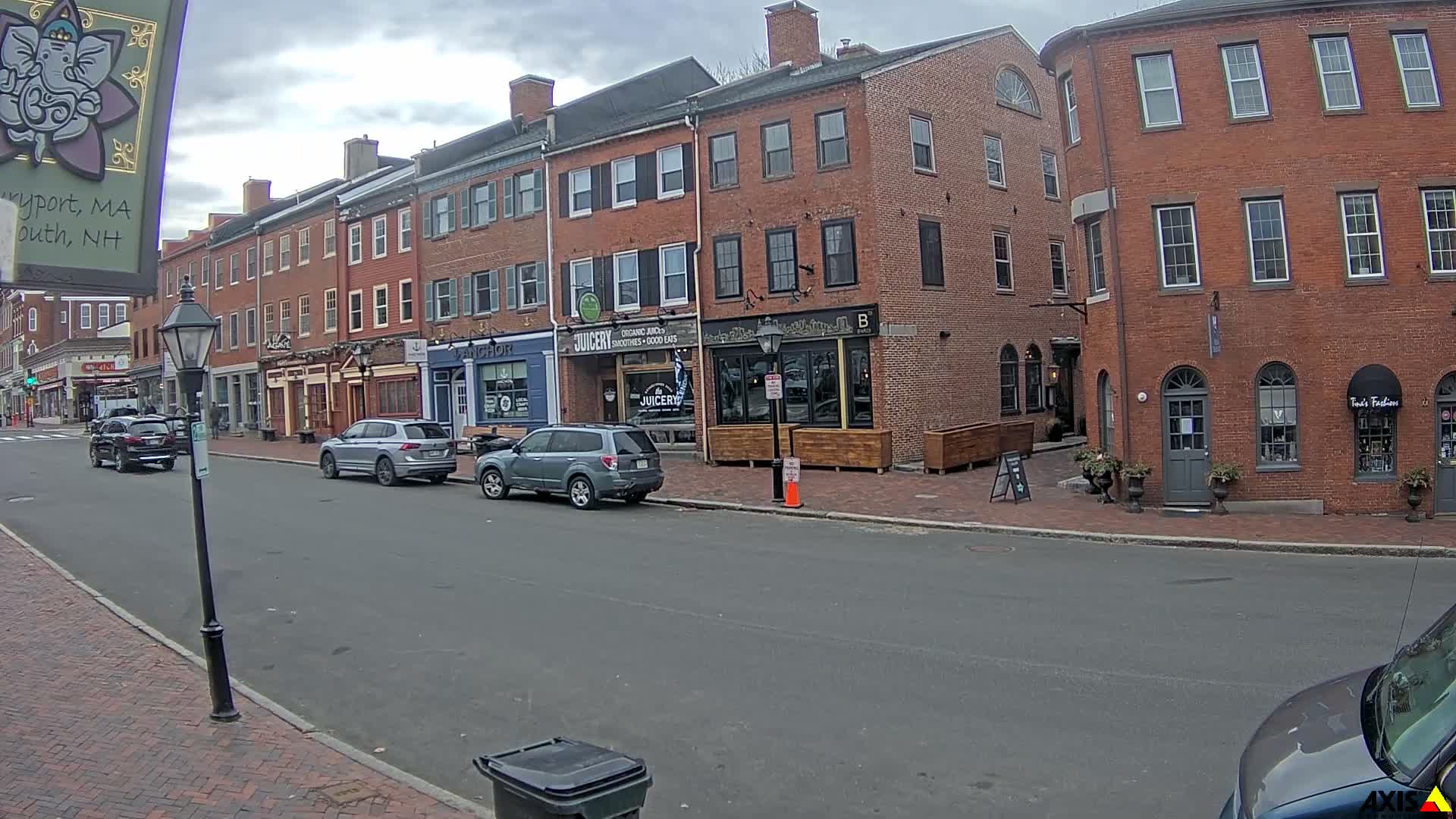 Newburyport, State Street South View Live Cam - Newburyport, Essex, Massachusetts, USA
