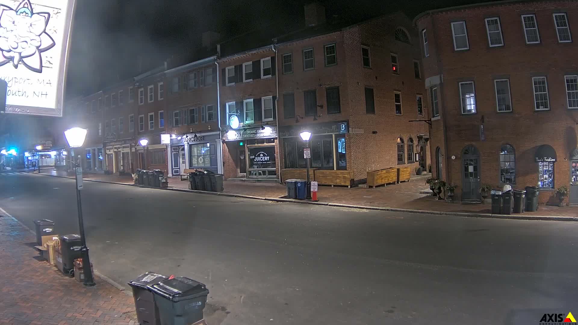 Newburyport, State Street South View Live Cam - Newburyport, Essex, Massachusetts, USA