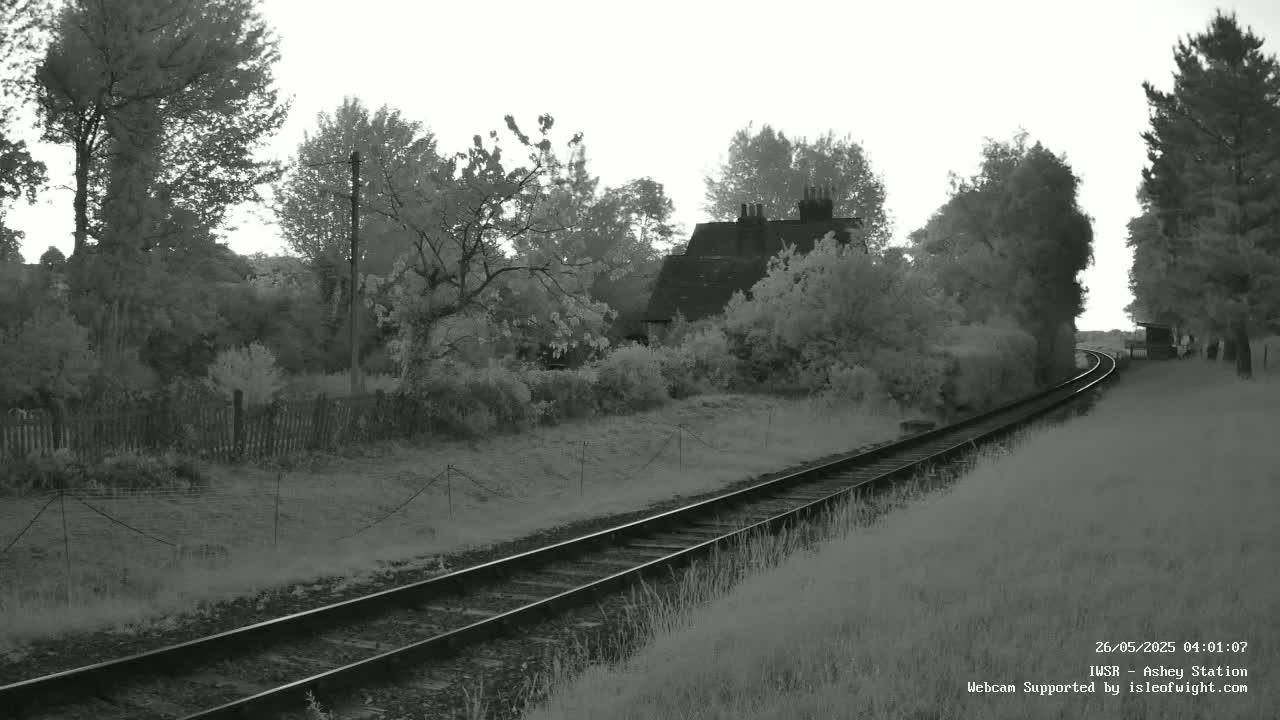  Isle of Wight Steam Railway, Ashey Station Live Cam -  Ashey, Isle of Wight, South East, England, United Kingdom