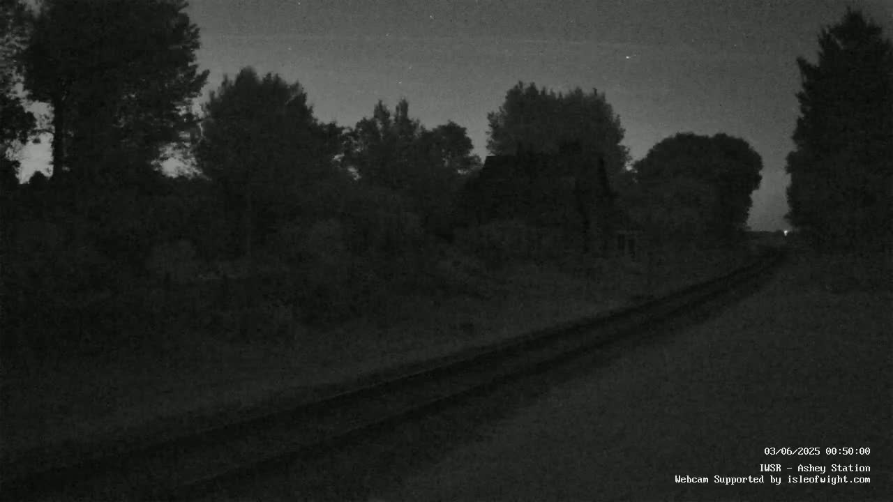  Isle of Wight Steam Railway, Ashey Station Live Cam -  Ashey, Isle of Wight, South East, England, United Kingdom