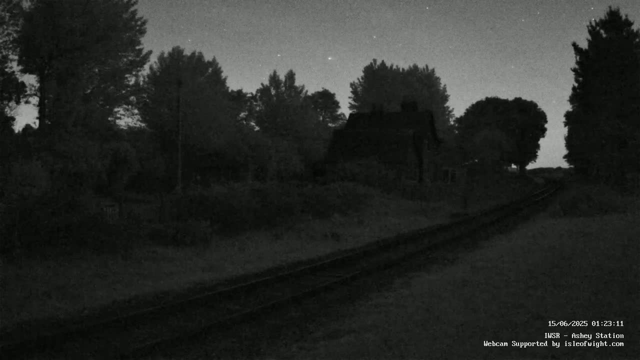  Isle of Wight Steam Railway, Ashey Station Live Cam -  Ashey, Isle of Wight, South East, England, United Kingdom