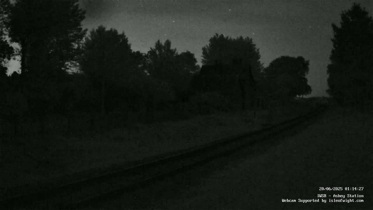  Isle of Wight Steam Railway, Ashey Station Live Cam -  Ashey, Isle of Wight, South East, England, United Kingdom