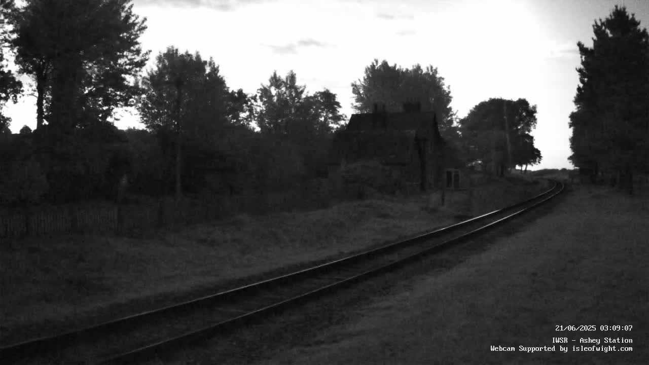 Isle of Wight Steam Railway, Ashey Station Live Cam -  Ashey, Isle of Wight, South East, England, United Kingdom