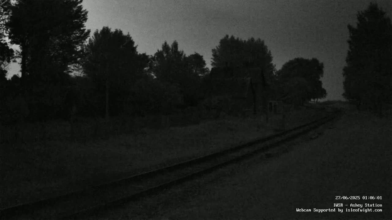 Isle of Wight Steam Railway, Ashey Station Live Cam -  Ashey, Isle of Wight, South East, England, United Kingdom