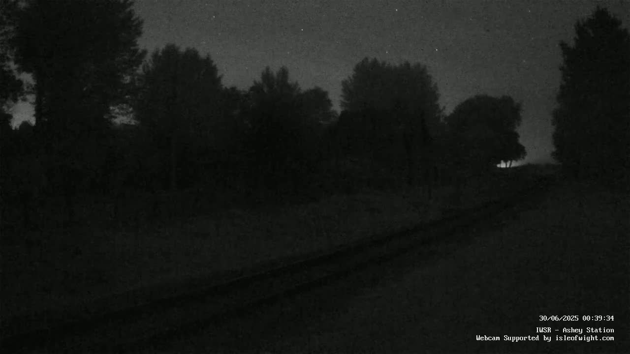 Isle of Wight Steam Railway, Ashey Station Live Cam -  Ashey, Isle of Wight, South East, England, United Kingdom