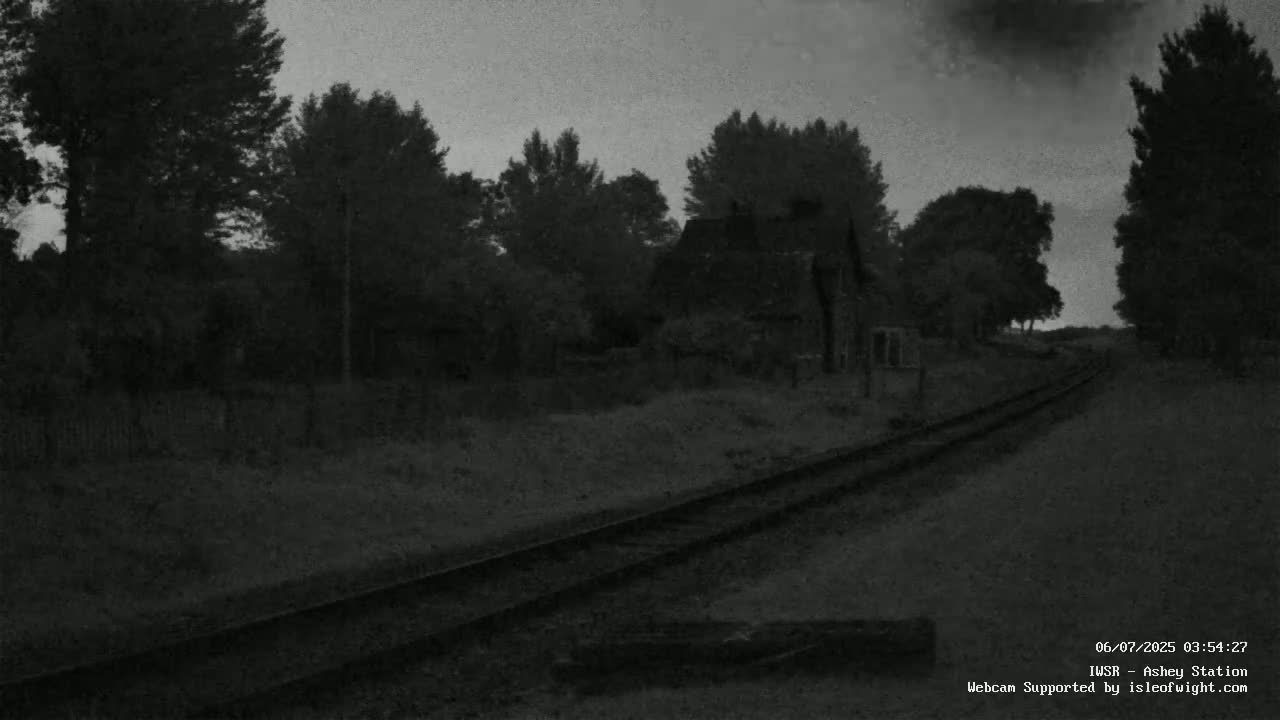 Isle of Wight Steam Railway, Ashey Station Live Cam -  Ashey, Isle of Wight, South East, England, United Kingdom