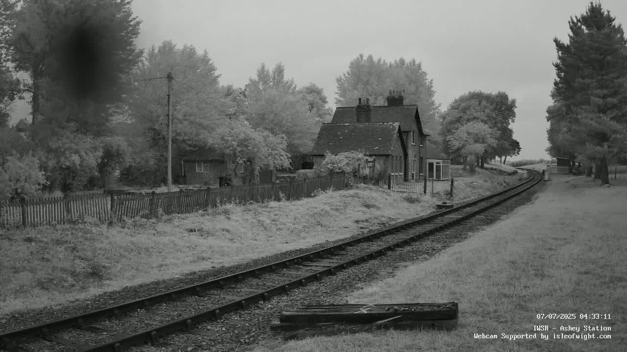 Isle of Wight Steam Railway, Ashey Station Live Cam -  Ashey, Isle of Wight, South East, England, United Kingdom
