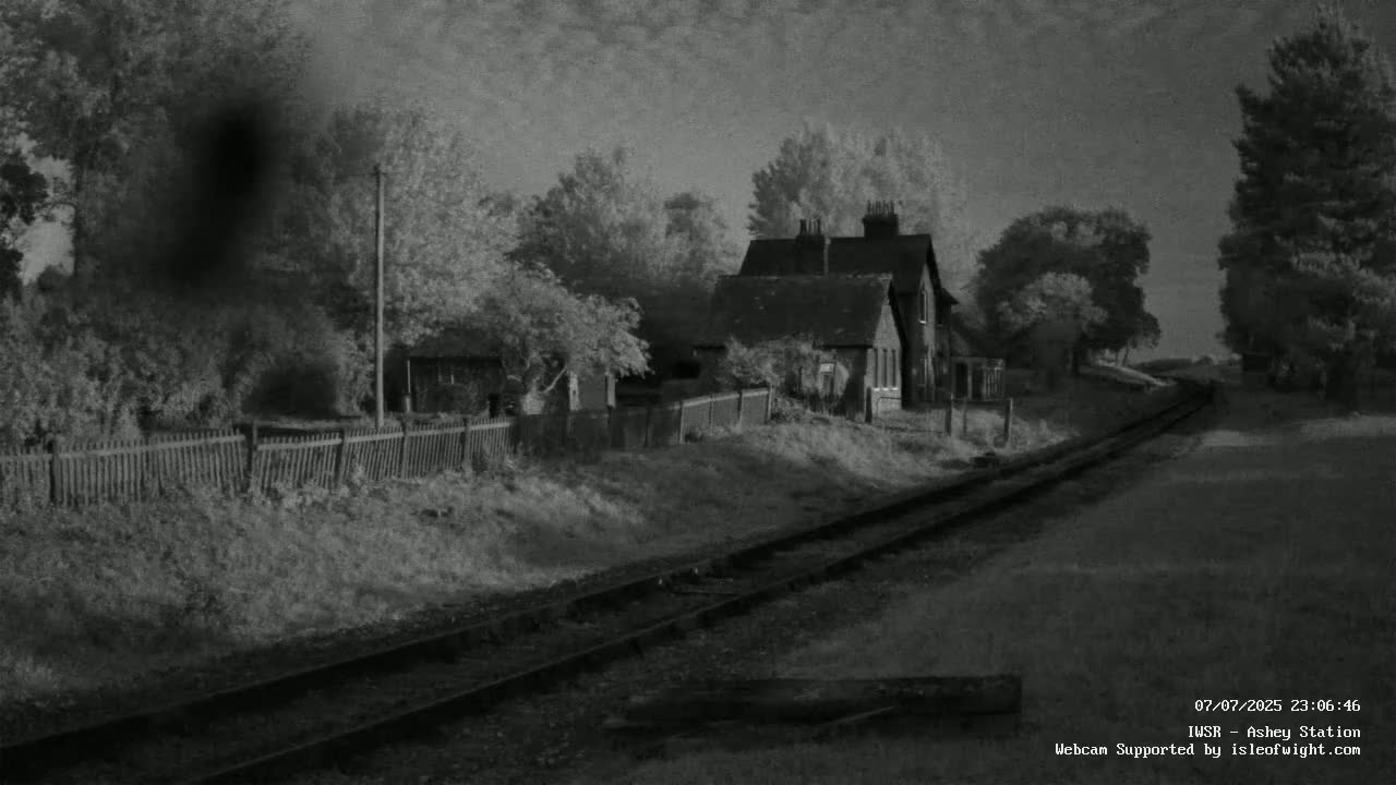 Isle of Wight Steam Railway, Ashey Station Live Cam -  Ashey, Isle of Wight, South East, England, United Kingdom