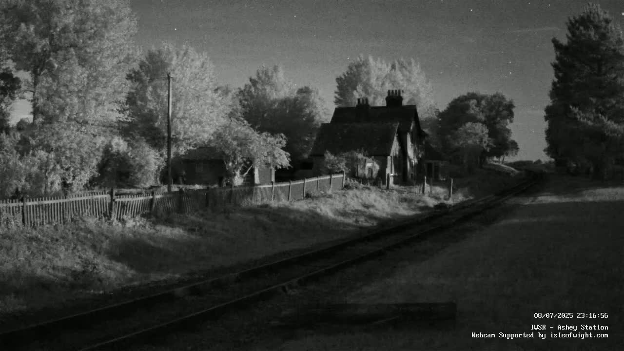 Isle of Wight Steam Railway, Ashey Station Live Cam -  Ashey, Isle of Wight, South East, England, United Kingdom