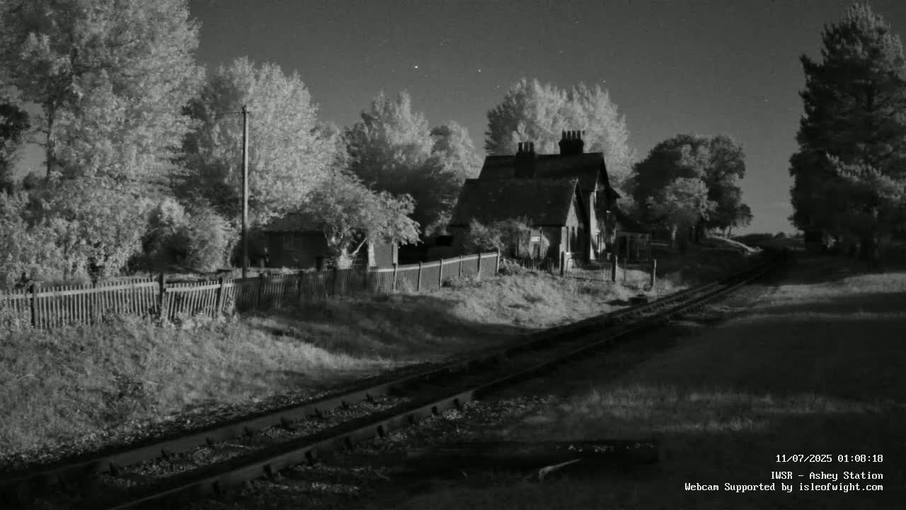 Isle of Wight Steam Railway, Ashey Station Live Cam -  Ashey, Isle of Wight, South East, England, United Kingdom