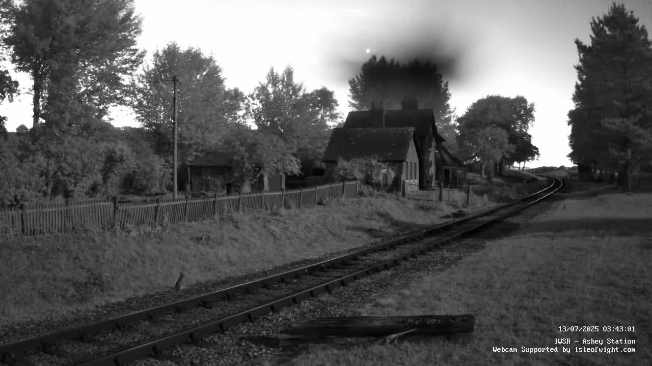 Isle of Wight Steam Railway, Ashey Station Live Cam -  Ashey, Isle of Wight, South East, England, United Kingdom