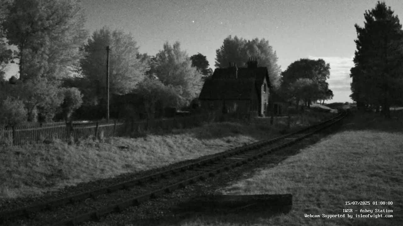 Isle of Wight Steam Railway, Ashey Station Live Cam -  Ashey, Isle of Wight, South East, England, United Kingdom