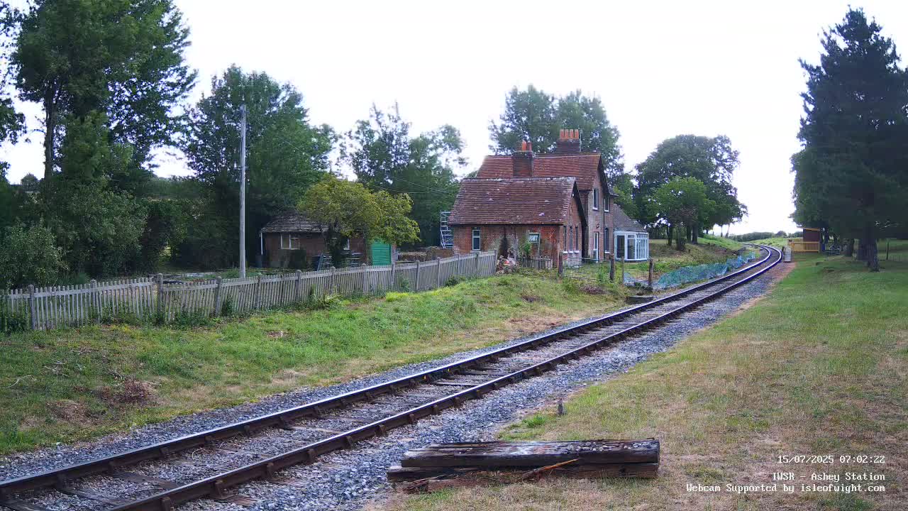 Isle of Wight Steam Railway, Ashey Station Live Cam -  Ashey, Isle of Wight, South East, England, United Kingdom