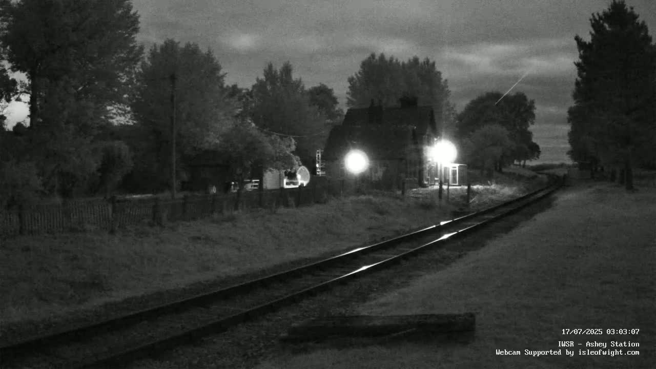 Isle of Wight Steam Railway, Ashey Station Live Cam -  Ashey, Isle of Wight, South East, England, United Kingdom