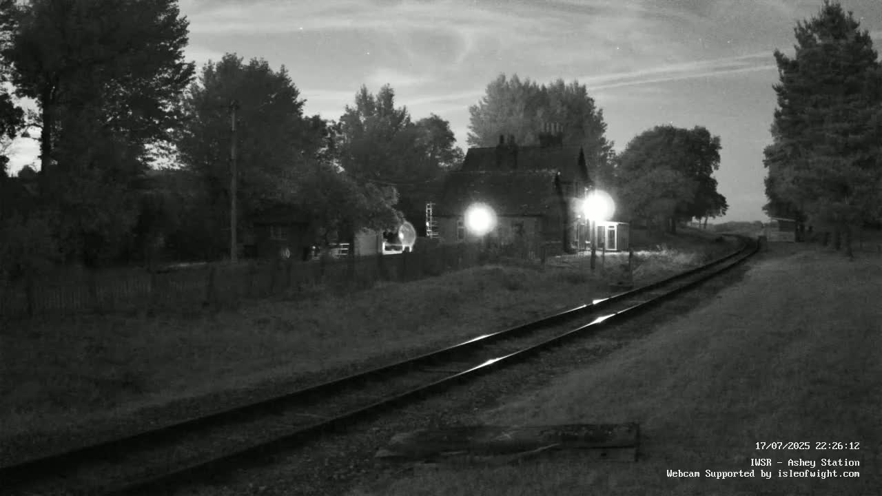 Isle of Wight Steam Railway, Ashey Station Live Cam -  Ashey, Isle of Wight, South East, England, United Kingdom