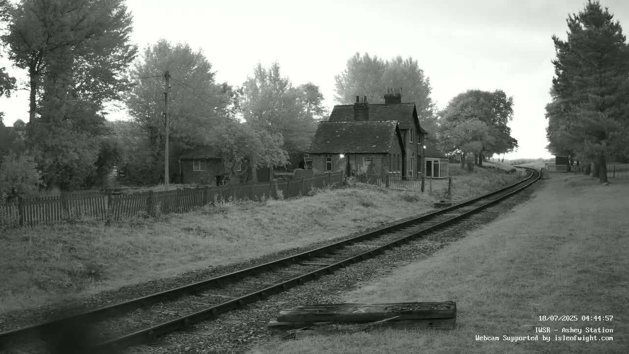 Isle of Wight Steam Railway, Ashey Station Live Cam -  Ashey, Isle of Wight, South East, England, United Kingdom