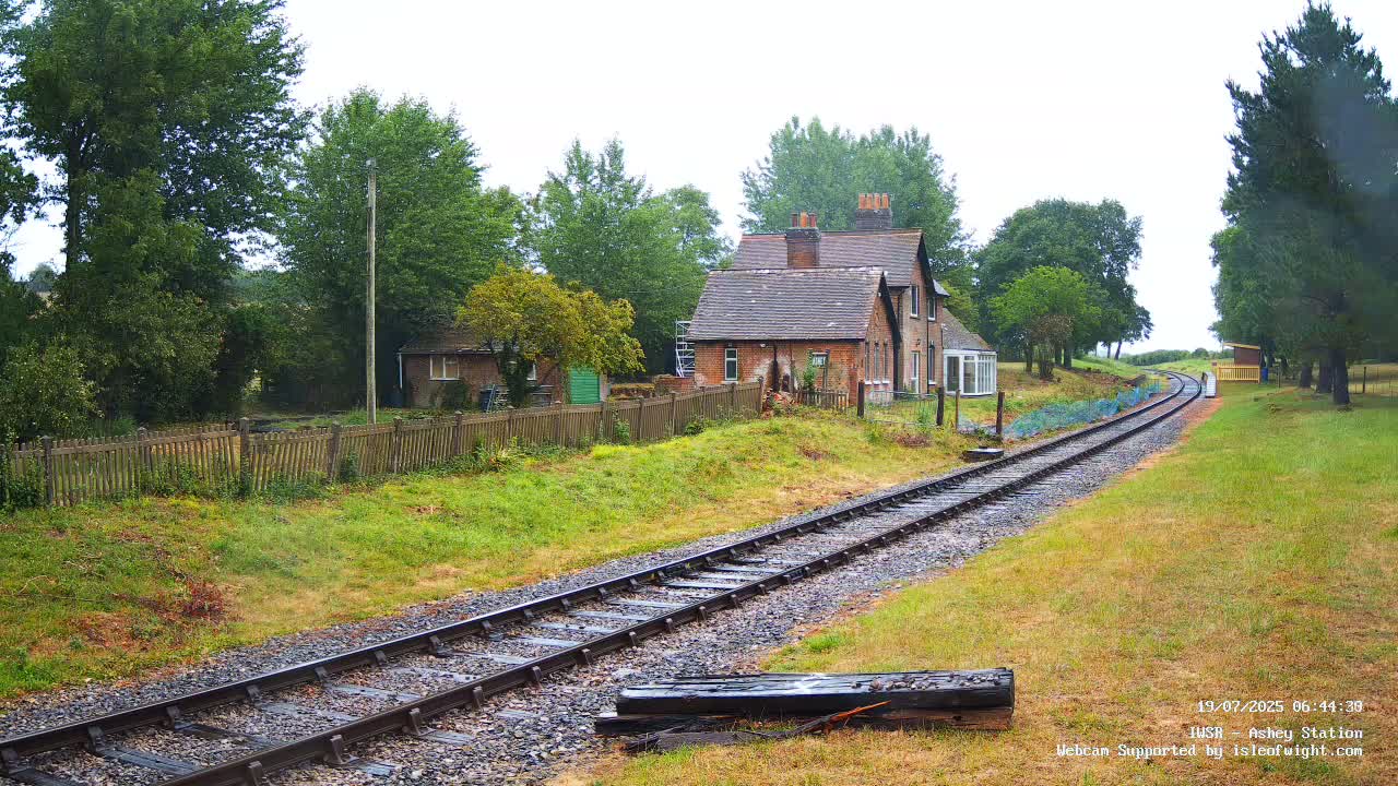 Isle of Wight Steam Railway, Ashey Station Live Cam -  Ashey, Isle of Wight, South East, England, United Kingdom