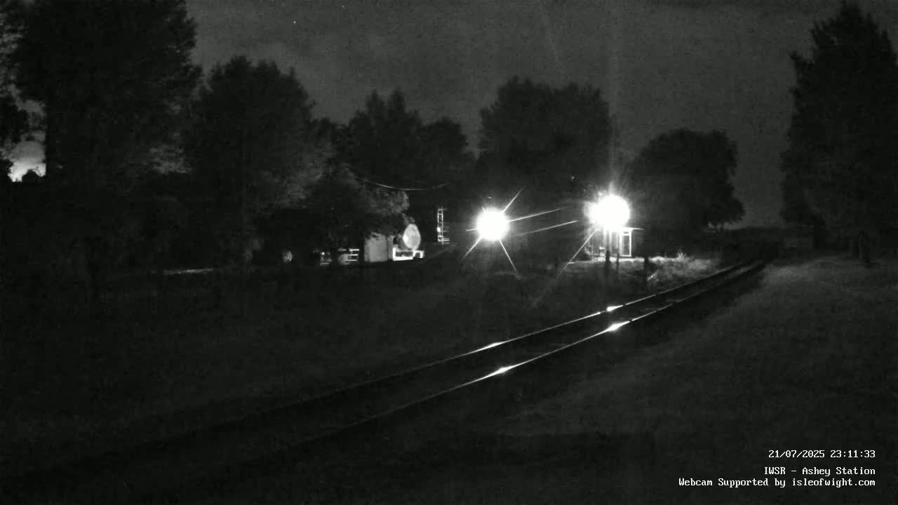 Isle of Wight Steam Railway, Ashey Station Live Cam -  Ashey, Isle of Wight, South East, England, United Kingdom