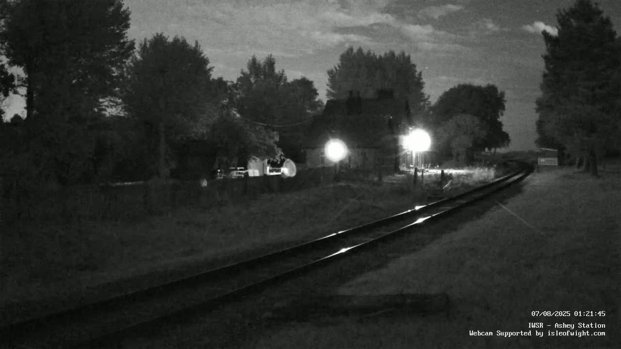 Isle of Wight Steam Railway, Ashey Station Live Cam -  Ashey, Isle of Wight, South East, England, United Kingdom