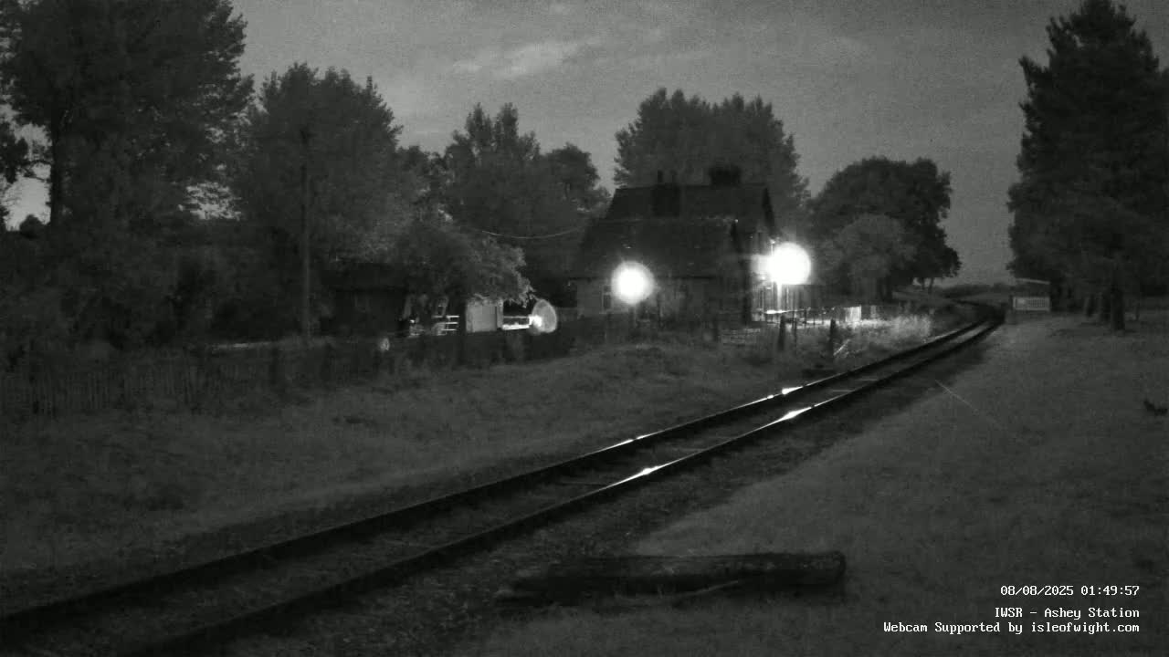 Isle of Wight Steam Railway, Ashey Station Live Cam -  Ashey, Isle of Wight, South East, England, United Kingdom