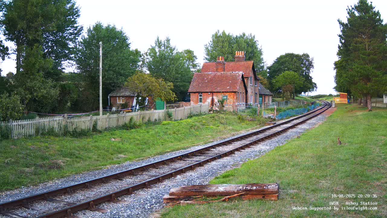Isle of Wight Steam Railway, Ashey Station Live Cam -  Ashey, Isle of Wight, South East, England, United Kingdom