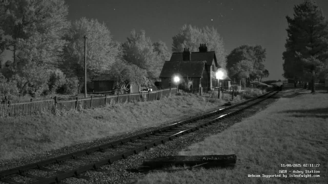 Isle of Wight Steam Railway, Ashey Station Live Cam -  Ashey, Isle of Wight, South East, England, United Kingdom