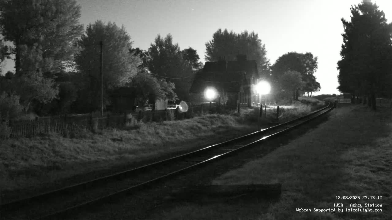 Isle of Wight Steam Railway, Ashey Station Live Cam -  Ashey, Isle of Wight, South East, England, United Kingdom