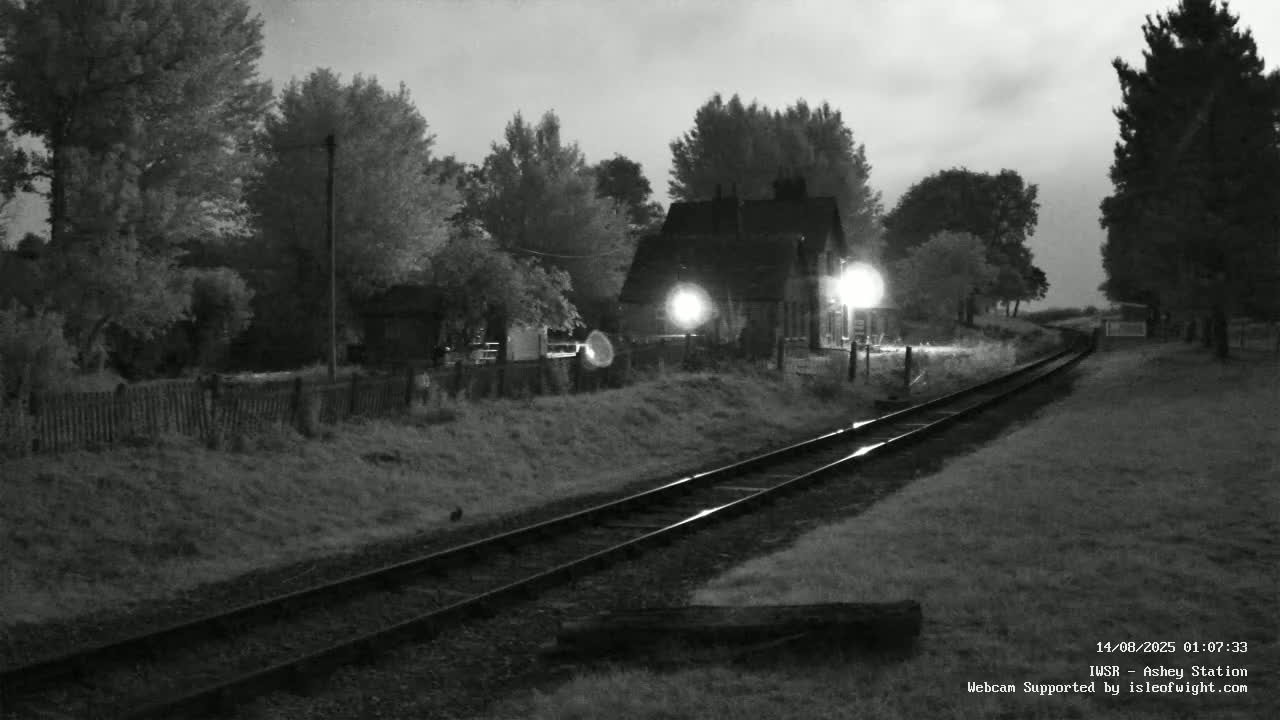 Isle of Wight Steam Railway, Ashey Station Live Cam -  Ashey, Isle of Wight, South East, England, United Kingdom