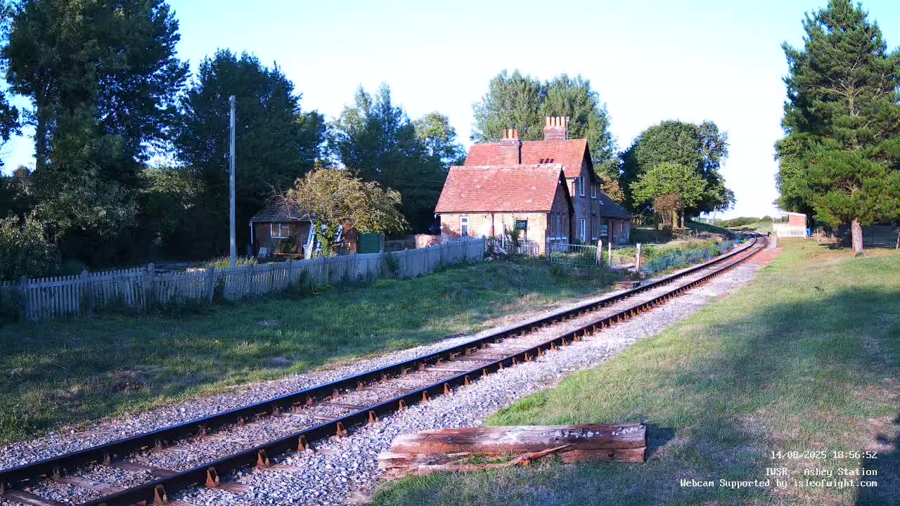 Isle of Wight Steam Railway, Ashey Station Live Cam -  Ashey, Isle of Wight, South East, England, United Kingdom
