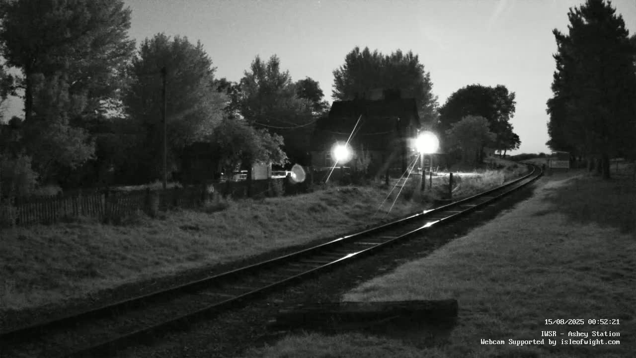 Isle of Wight Steam Railway, Ashey Station Live Cam -  Ashey, Isle of Wight, South East, England, United Kingdom