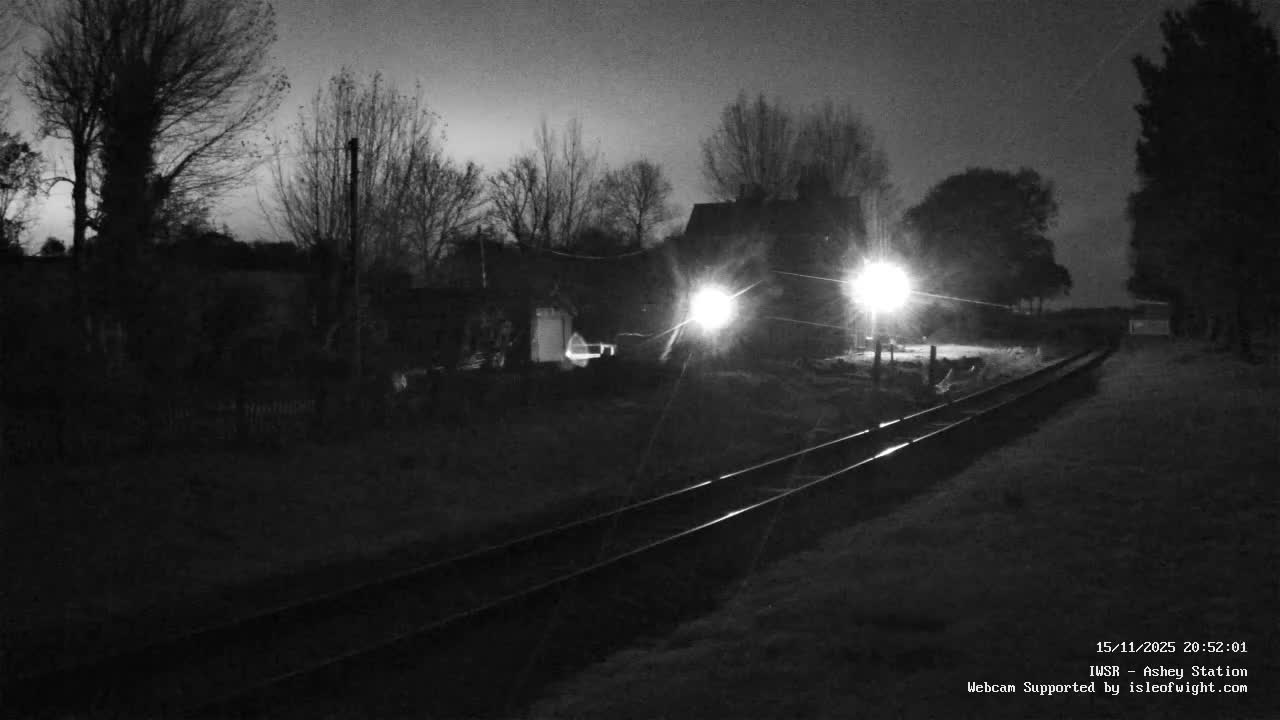Isle of Wight Steam Railway, Ashey Station Live Cam -  Ashey, Isle of Wight, South East, England, United Kingdom