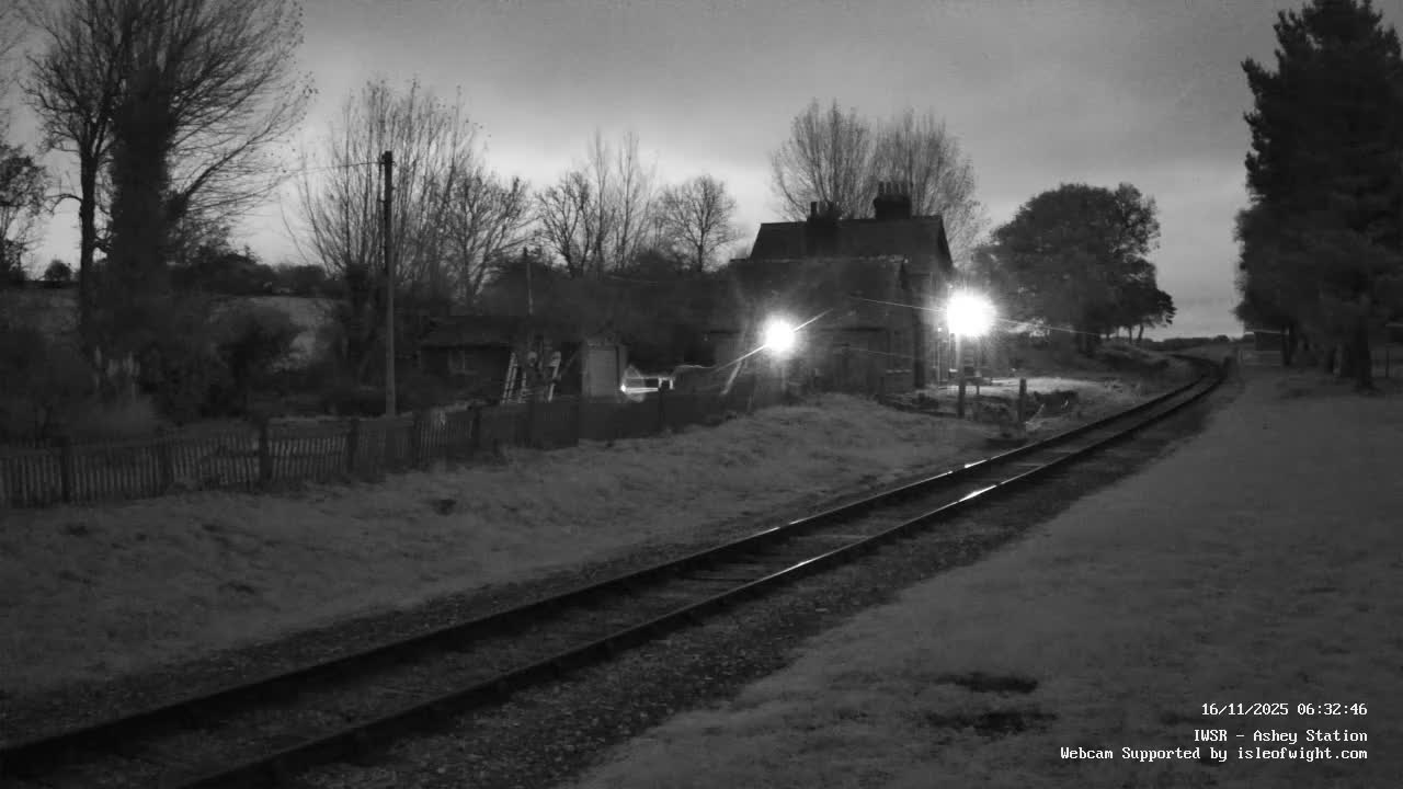 Isle of Wight Steam Railway, Ashey Station Live Cam -  Ashey, Isle of Wight, South East, England, United Kingdom